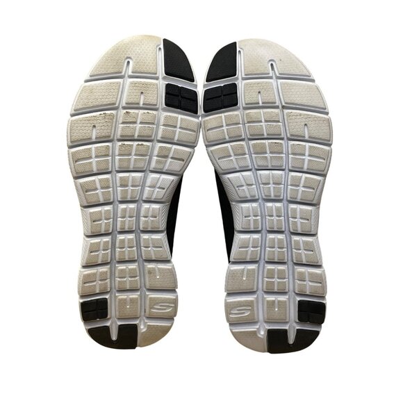 Skechers Women’s Black Knit Memory Foam Athletic Dual-Lite Sneakers Size 7 - Picture 8 of 8